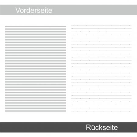 Pastellgrau gestreift - Designpapier